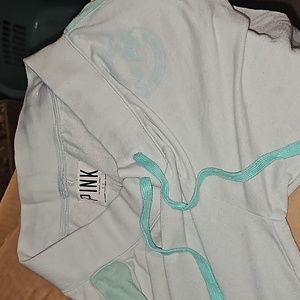 Womens PINK comfy capris-size small